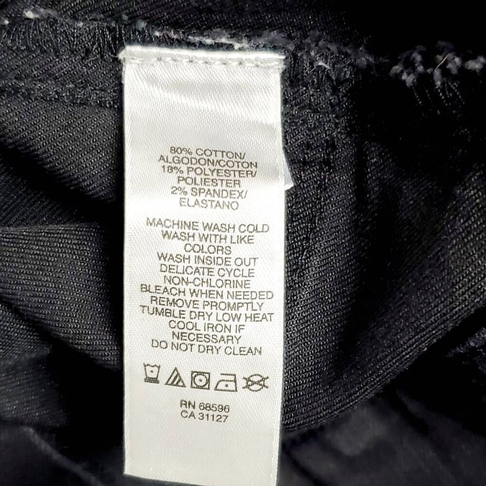 DKNY Size 10 Black Legging Jeans - Picture 6 of 7